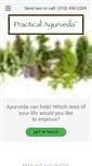 Mobile Screenshot of practicalayurveda.com